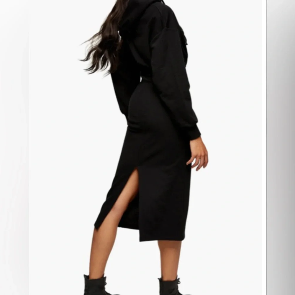 Topshop pullover hoodie dress - Picture 2 of 6